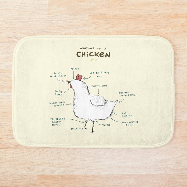 Item preview, Anatomy of a Chicken designed and sold by SophieCorrigan.