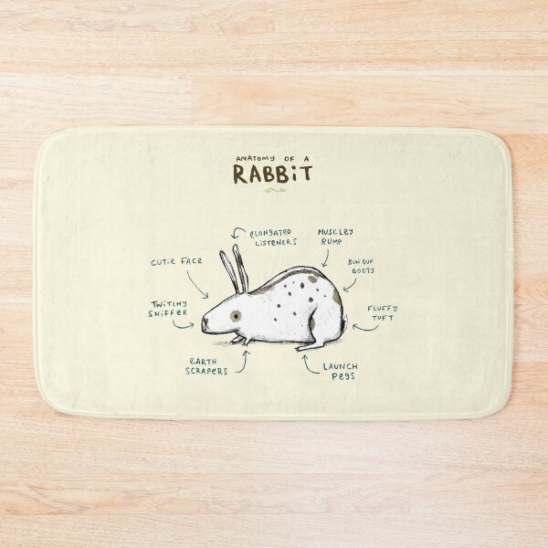 Item preview, Anatomy of a Rabbit designed and sold by SophieCorrigan.
