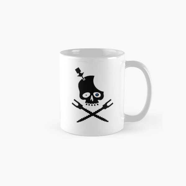 Pirate Skull and Crossbones Simple Modern Coffee Mug