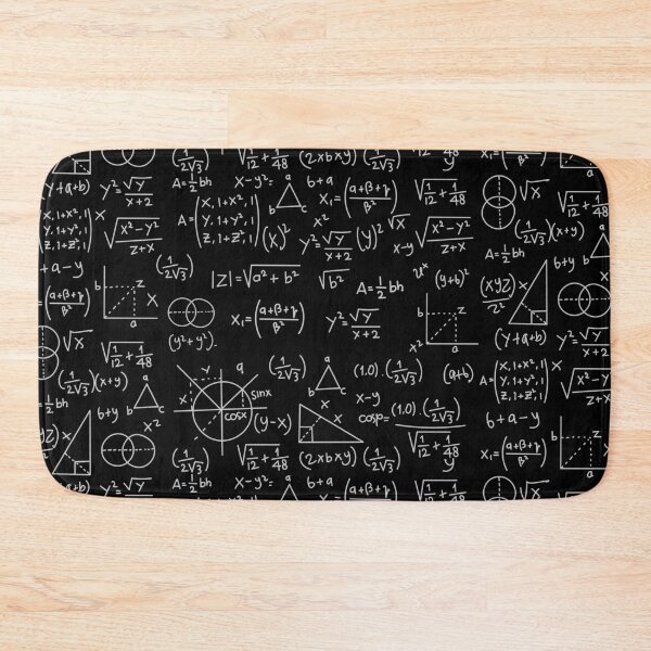 Item preview, Math Formulas Blackboard School Geek designed and sold by BluePlanet.