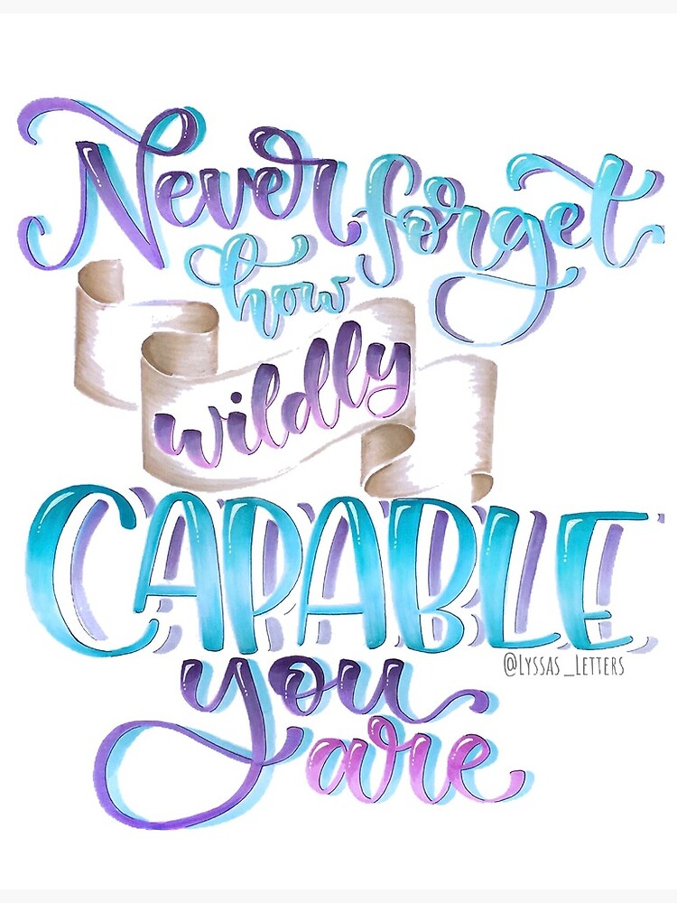 brush lettering art