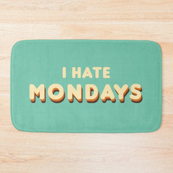 Item preview, I Hate Mondays (Retro) designed and sold by Design Minds Boutique.