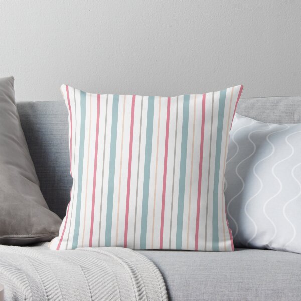 Item preview, Blue Coral Pin Stripes designed and sold by DoucetteDesigns.