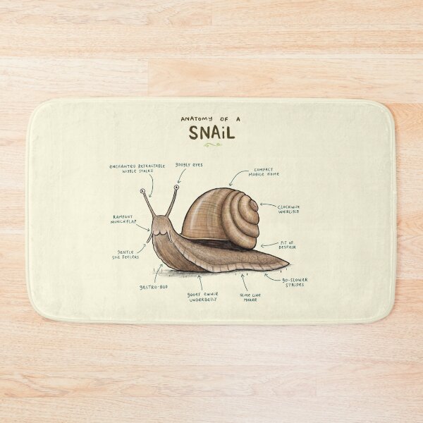Item preview, Anatomy of a Snail designed and sold by SophieCorrigan.