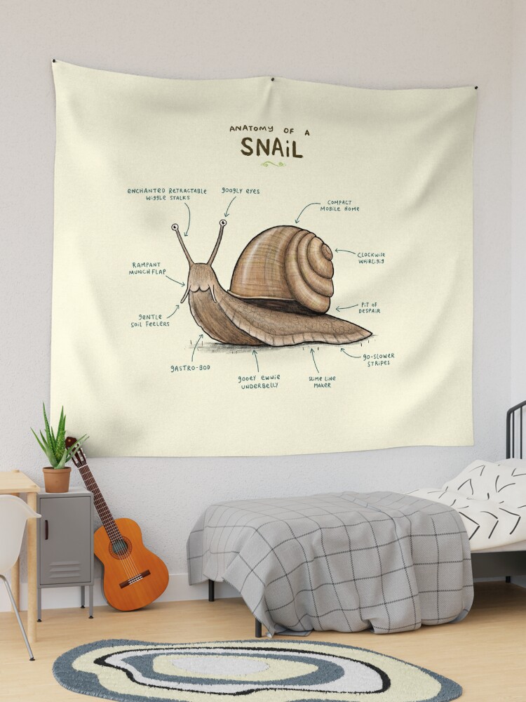 Anatomy of a Snail Tote Bag for Sale by Sophie Corrigan