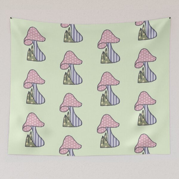 Item preview, Embroidery picture mushroom designed and sold by Blumchen.