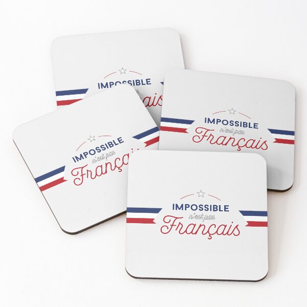 Item preview, "Impossible n'est pas Français" French slogan designed and sold by BluePlanet.