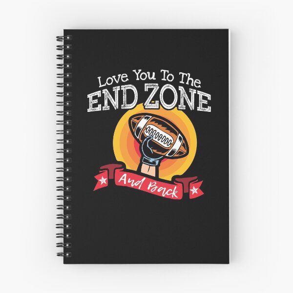 Item preview, Love You To The End Zone And Back Football Mom Team Sports designed and sold by Dressed For  Duty.
