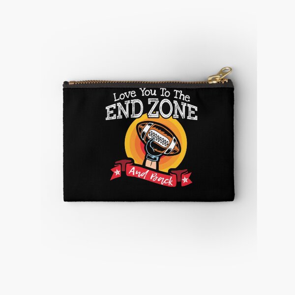 Item preview, Love You To The End Zone And Back Football Mom Team Sports designed and sold by Dressed For  Duty.
