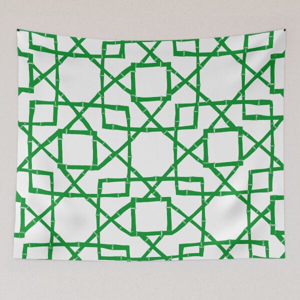 Item preview, Green Bamboo Trellis designed and sold by jenbucheli.