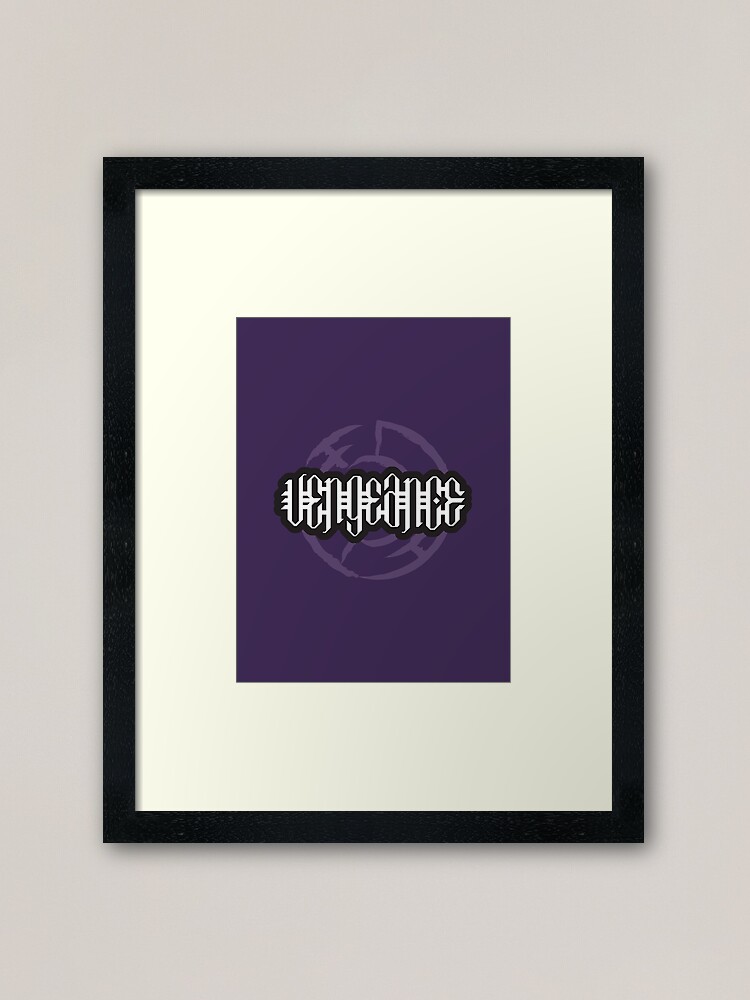 wow brand vengeance demon hunter framed art print by dcmjs redbubble