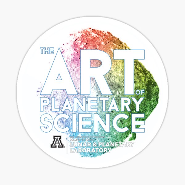 The Art of Planetary Science 2019 Sticker