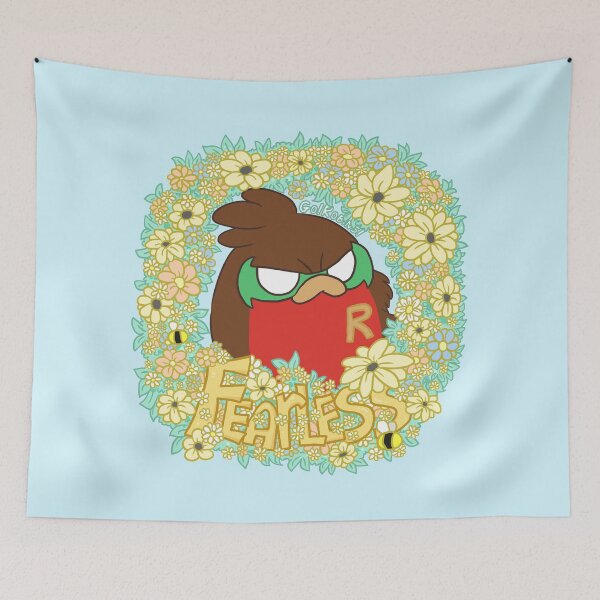Item preview, Go!Robins! - Tiny Fearless Flower Robin designed and sold by yolinart.