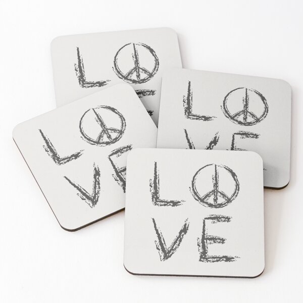 Item preview, Peace and Love designed and sold by BluePlanet.