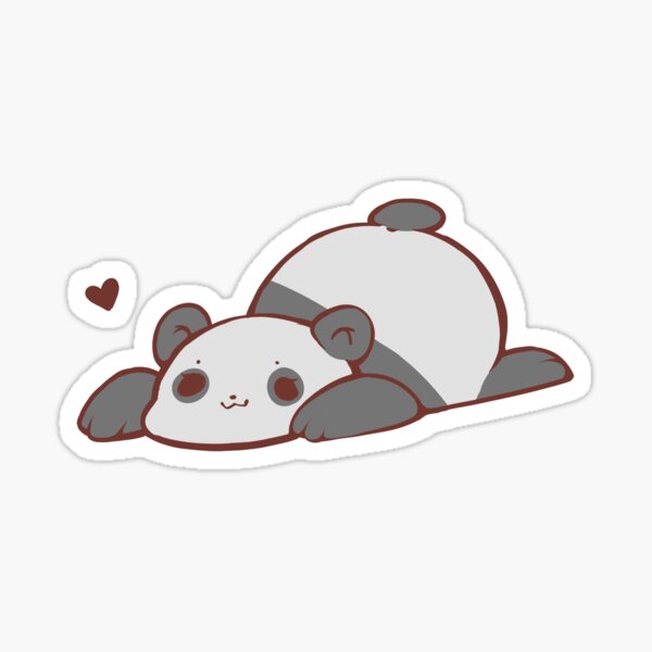 Cute Panda Pegatina