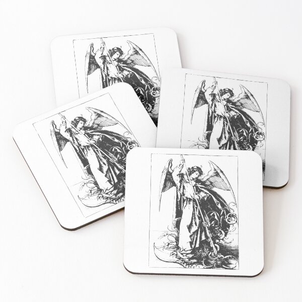 Item preview, Saint Michael the Archangel by Martin Schongauer  designed and sold by elforzi.