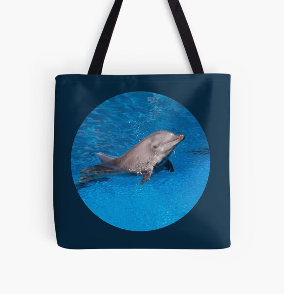 Geschenkidee Delfin Foto in Südafrika Allover-Print Tote Bag