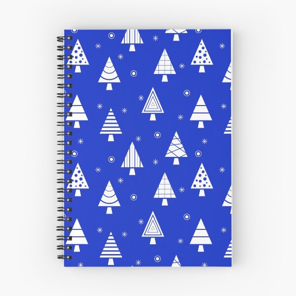 Item preview, Holiday Christmas Tree Pattern (Blue) designed and sold by Design Minds Boutique.