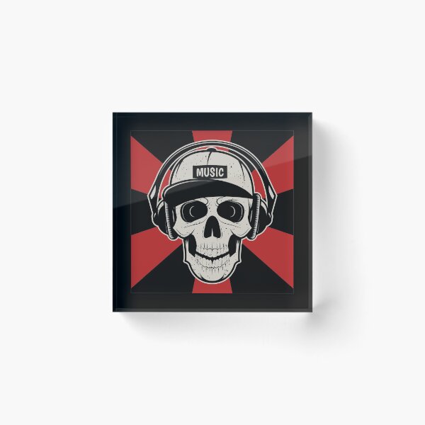 Item preview, Skull headphones designed and sold by TheSimpleMan.