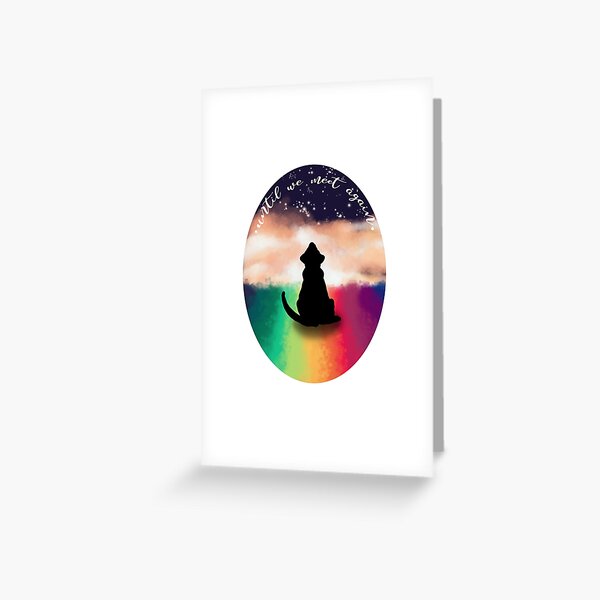 Vista previa del artículo con la obra «Hasta que nos encontremos de nuevo», diseñado y vendido por Ellen Fox Art.