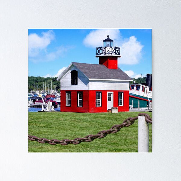 Item preview, Saugatuck Michigan Historic Lighthouse designed and sold by Kathilee.