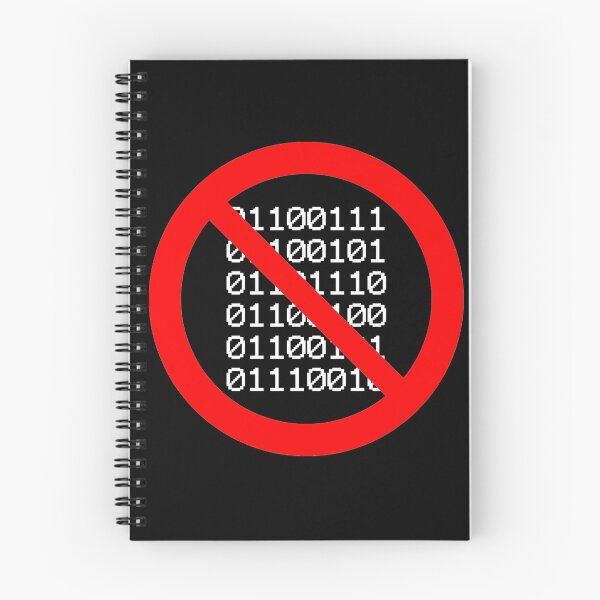 Item preview, No Gender Binary (Black) designed and sold by Delia Dexaeris.