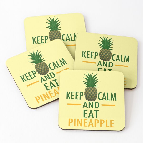 Item preview, Keep Calm and Eat Pineapple designed and sold by Epic Love Designs.