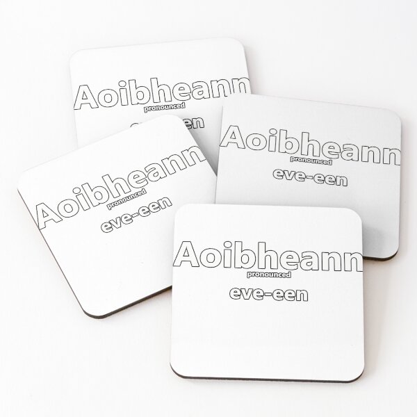 Item preview, Aoibheann - how to pronounce the Irish name designed and sold by Caroline Brennan.