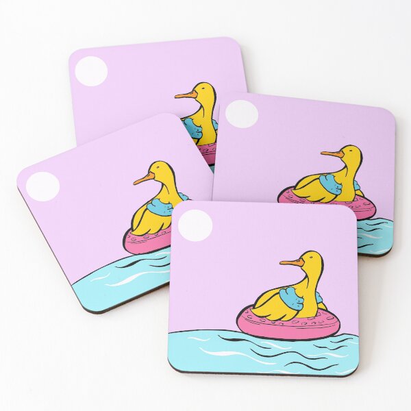 Item preview, Duck Doesn't Know How To Swim designed and sold by Otter-Grotto.