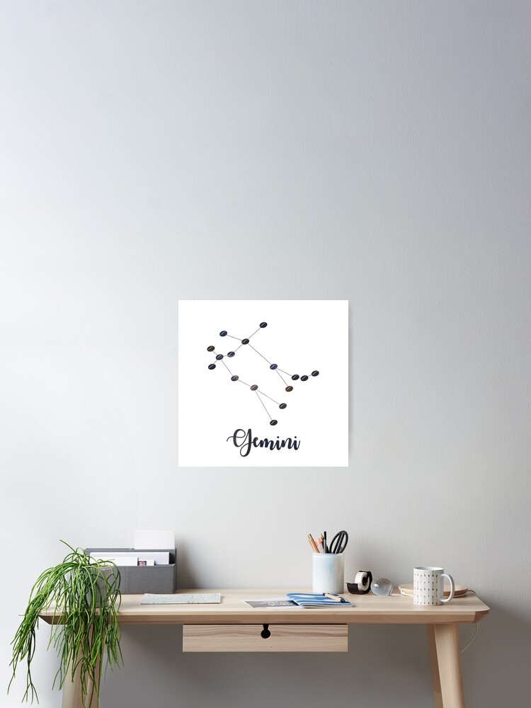Thumbnail 2 of 3, Poster, Gemini designed and sold by ElectricCoffee.