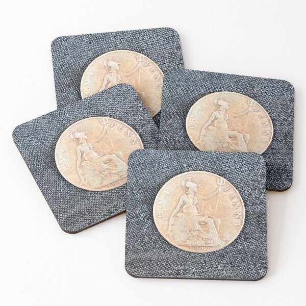 Item preview, 1911 United Kingdom bronze one penny  designed and sold by robzeeart.