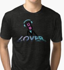 DJ EDM Lover-lbp Tri-blend T-Shirt