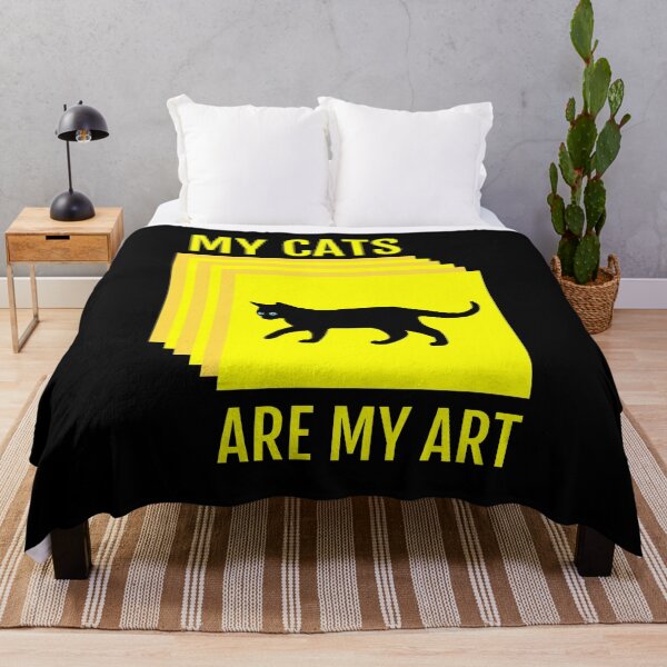 Item preview, My Cats Are My Art for Cat Lovers  designed and sold by plumpjose.