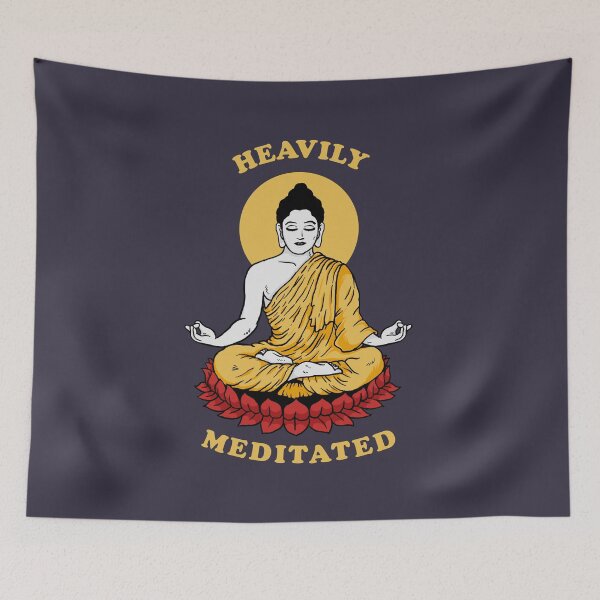 Item preview, Heavily Meditated designed and sold by Yipptee Shirts.