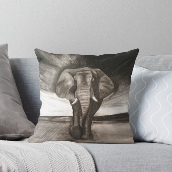 Item preview, Elephanté In The Savanah designed and sold by nicolesunart.