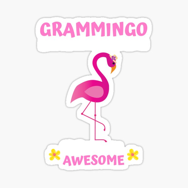 Download Flamingo Women Stickers Redbubble