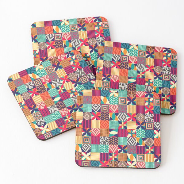 Item preview, retro vintage geometric illustration designed and sold by mimamanui.