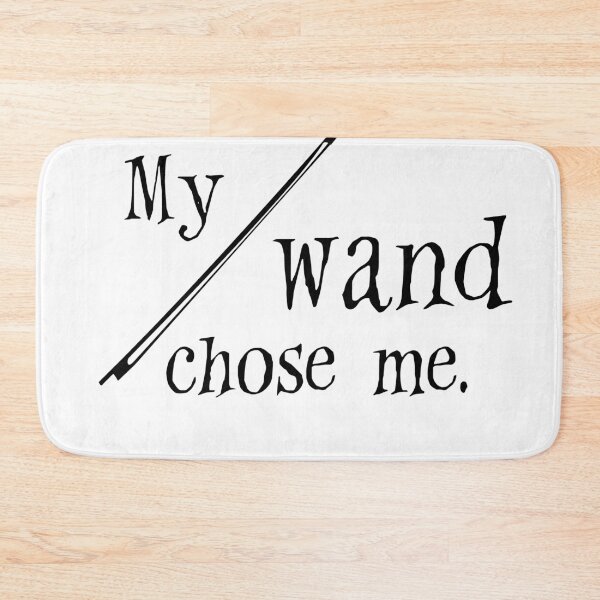 Item preview, My wand chose me violin cello viola base designed and sold by candhdesigns.