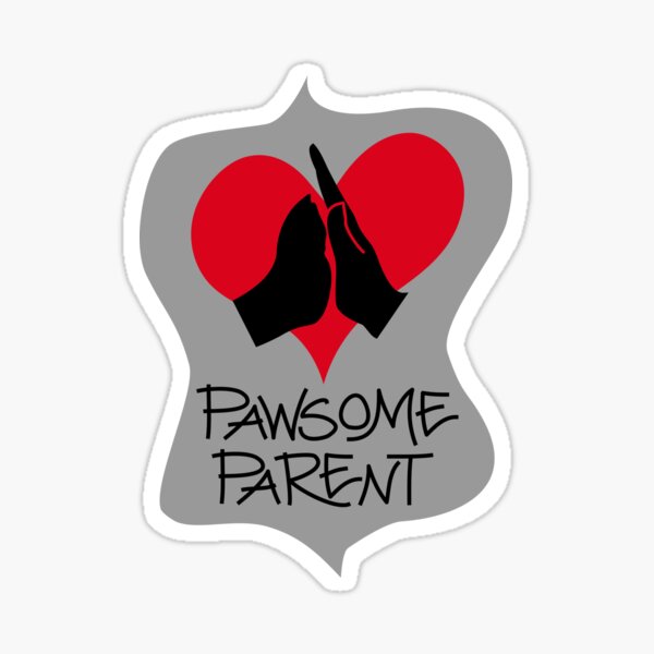 Pawsome Parent Sticker