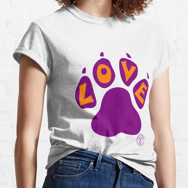 Love the Purple Paw Classic T-Shirt