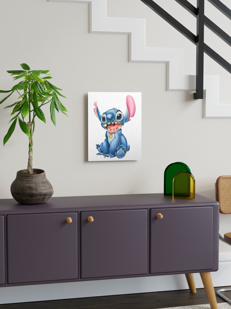 Stitch - Colored pencils | Art Board Print