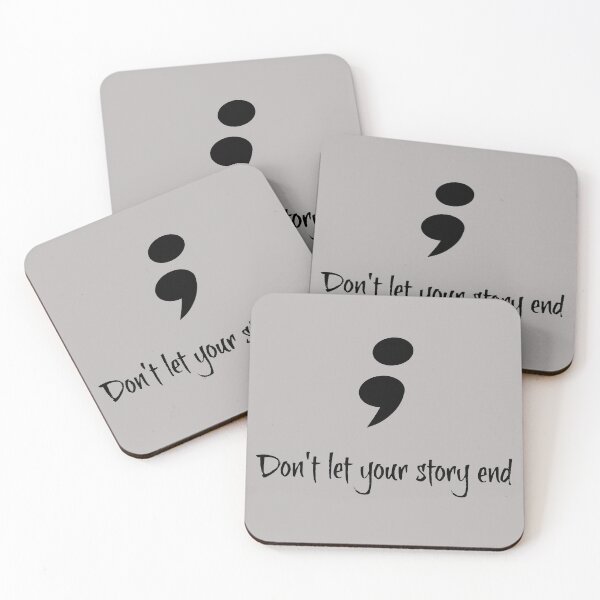 Item preview, Semicolon designed and sold by Slinky-Reebs.