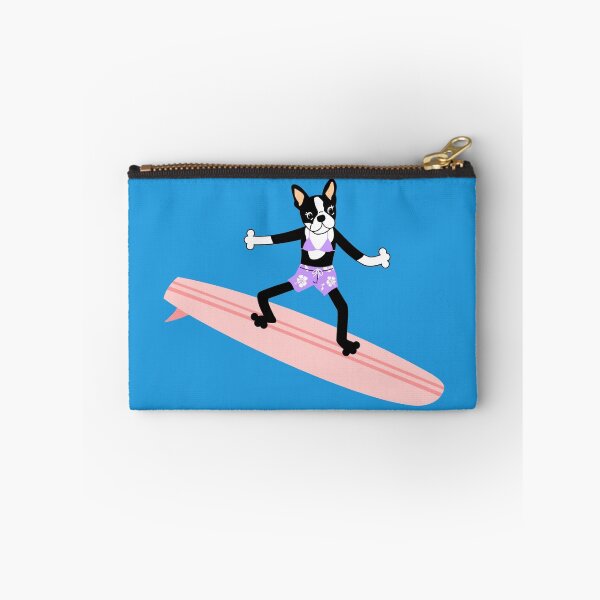 Item preview, Boston Terrier Surfer Girl designed and sold by pounddesigns.