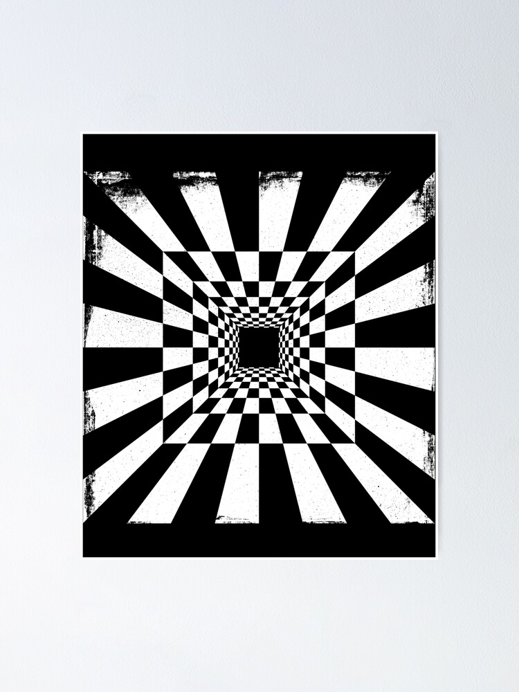 Optical Illusion No1 Poster