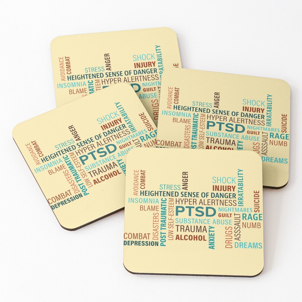 Item preview, Coasters (Set of 4) designed and sold by Slinky-Reebs.