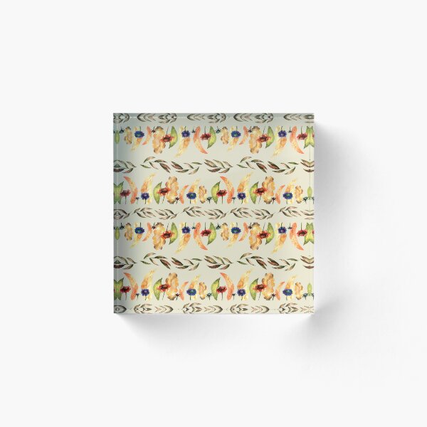 Aperçu de l'œuvre Motif de feuilles d'automne 1 créée et vendue par GrayCatGraphics.