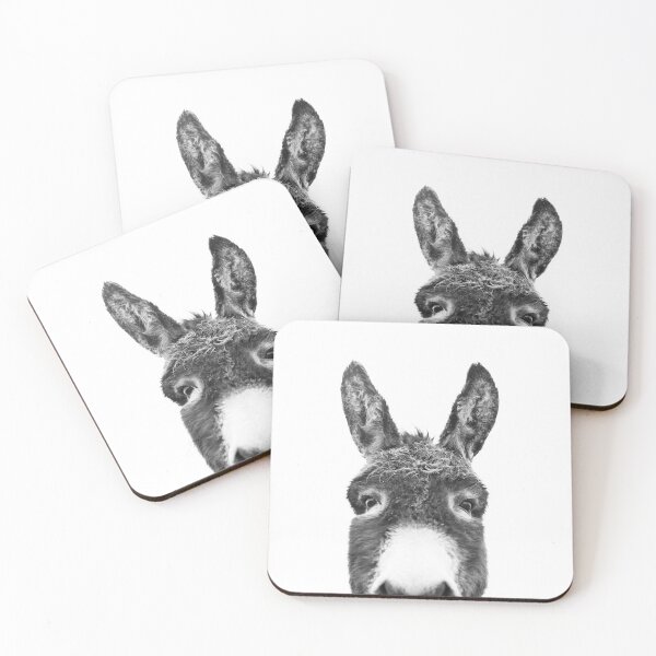 Item preview, Peeking Donkey designed and sold by sisiandseb.