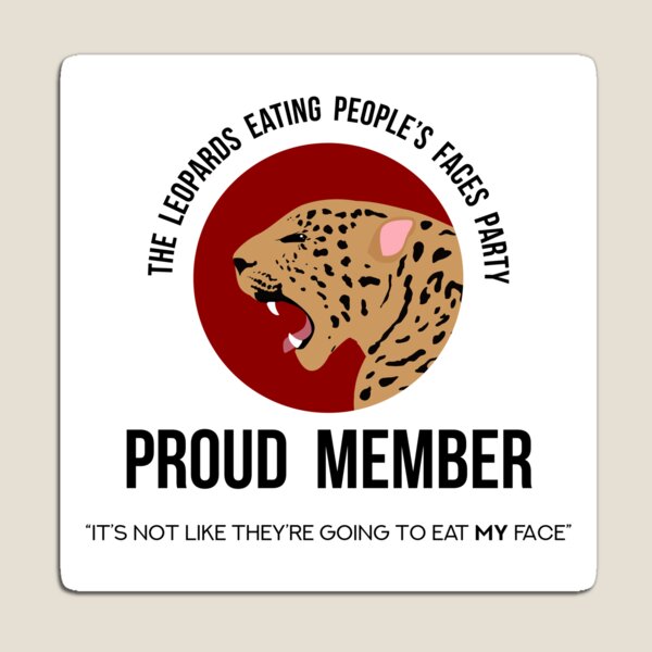 Item preview, Leopards Eating People's Faces Party designed and sold by violue.