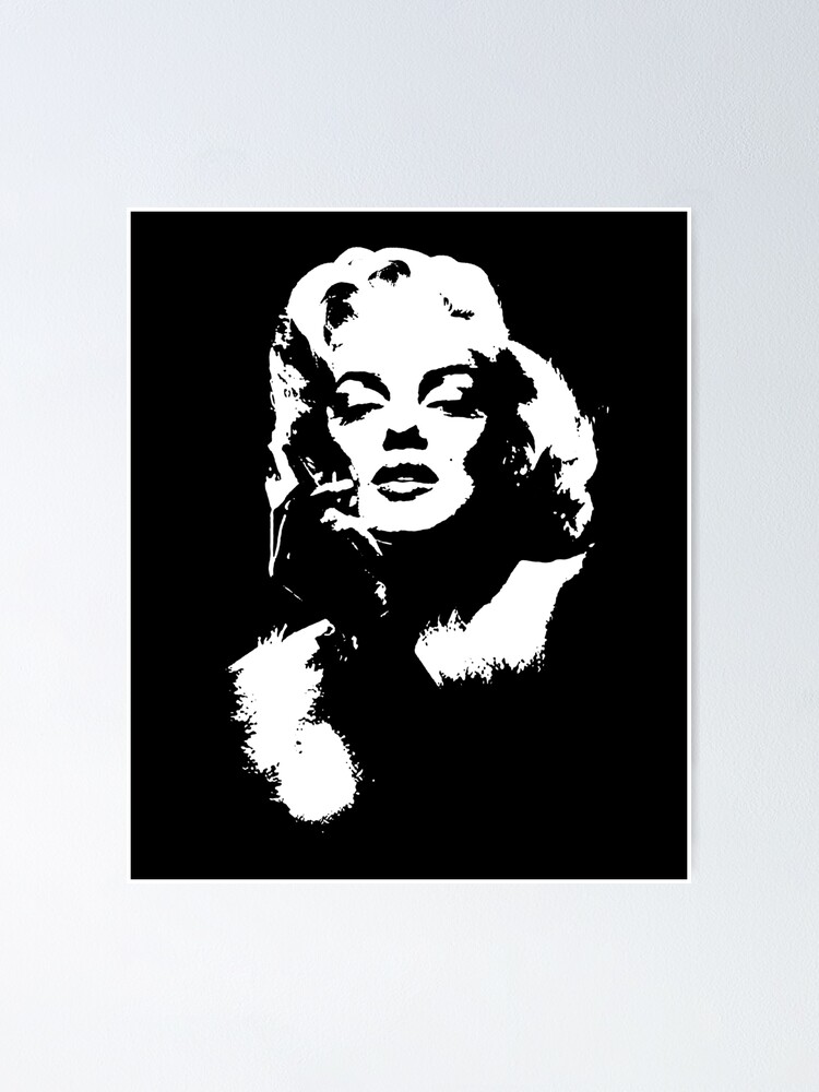 Marilyn Monroe in Black and White