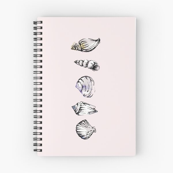 Item preview, Watercolour shell drawing designed and sold by inklingsbyellie.